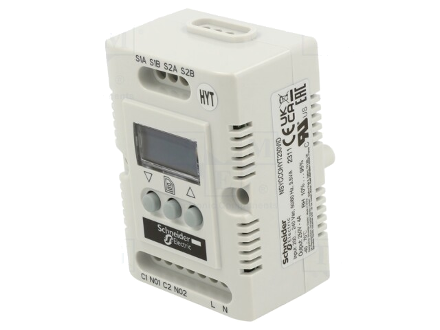 Sensor: hygrostaat; 20÷80%RH,-40÷80°C; 200÷240VAC Sensor: hygrostaat; 20÷80%RH,-40÷80°C; 200÷240VAC